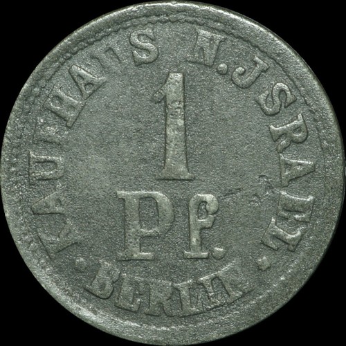 Notgeld pfennig zink - 1,