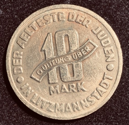 1943 łódź mark quittung - 10,