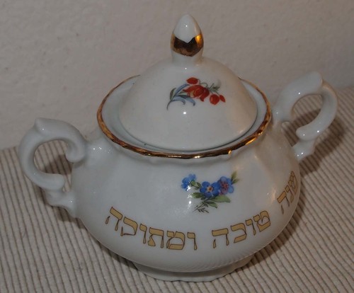 Zuckerdose blumendekor mit - blumendekor,