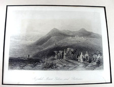 JUDAICA Stahlstich BETHSAN XIX