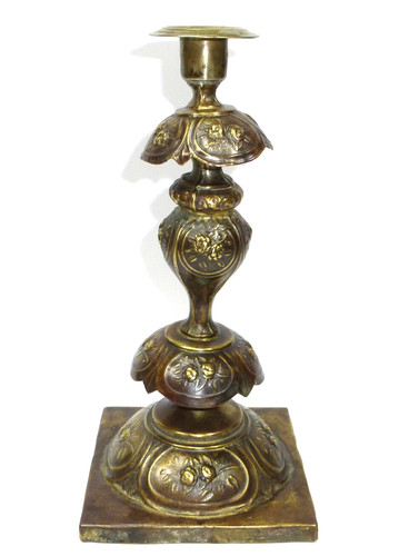 Judaica kerzenständer 1860 - kerzenständer, um