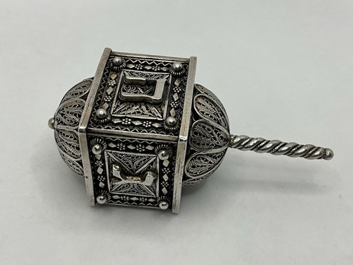 Antiker filigran dreidel - filigran,