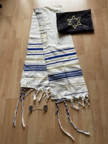 Judaica gebetsschal tallit mit - gebetsschal,