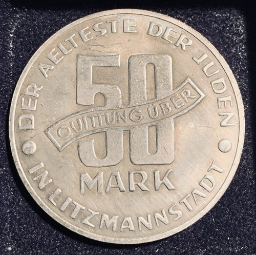 1943 łódź mark quittung - Łódź,
