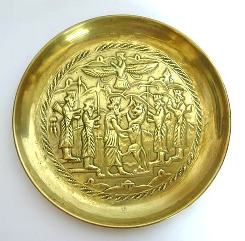 Judaica persien teller - judaica,