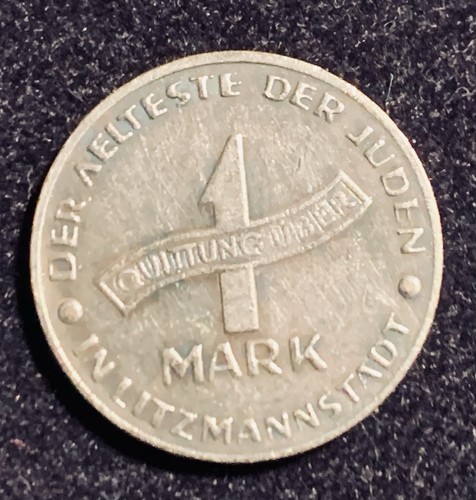 1943 łódź mark quittung - mark,