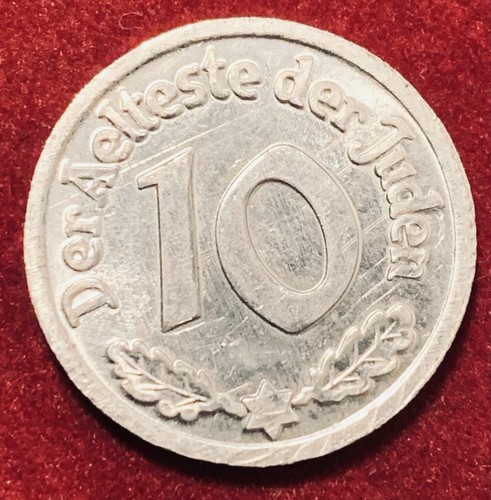 1942 getto lodz pfennig - 1942,